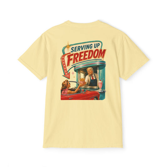 Serving Up Freedom Pocket Tee