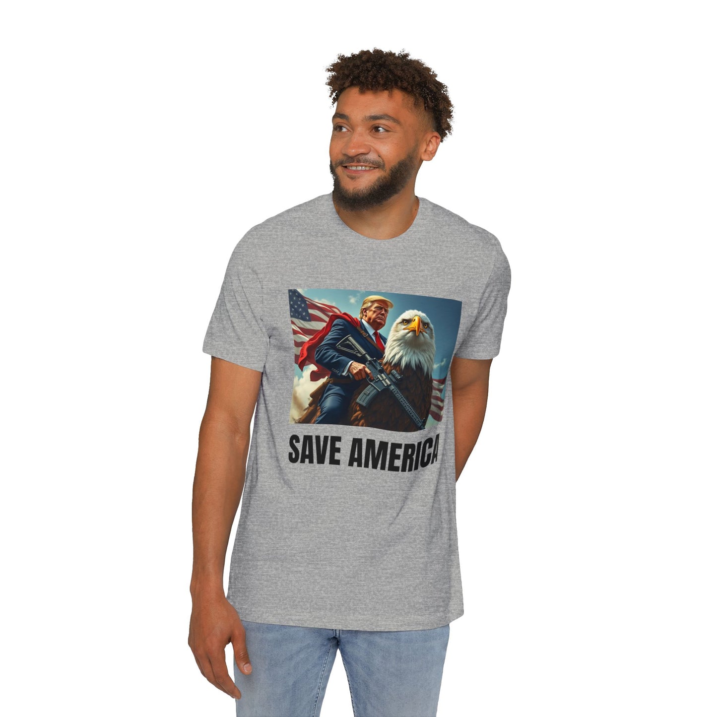 USA-Made 'SAVE AMERICA' T-Shirt