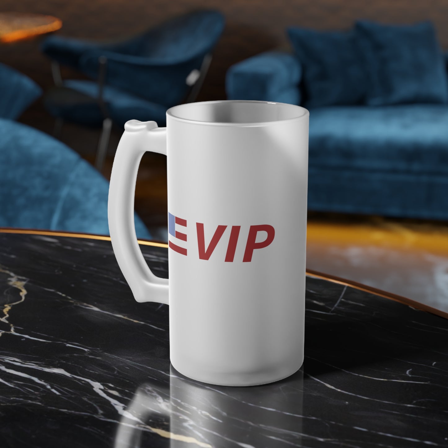 VIP Frosted Beer Mug