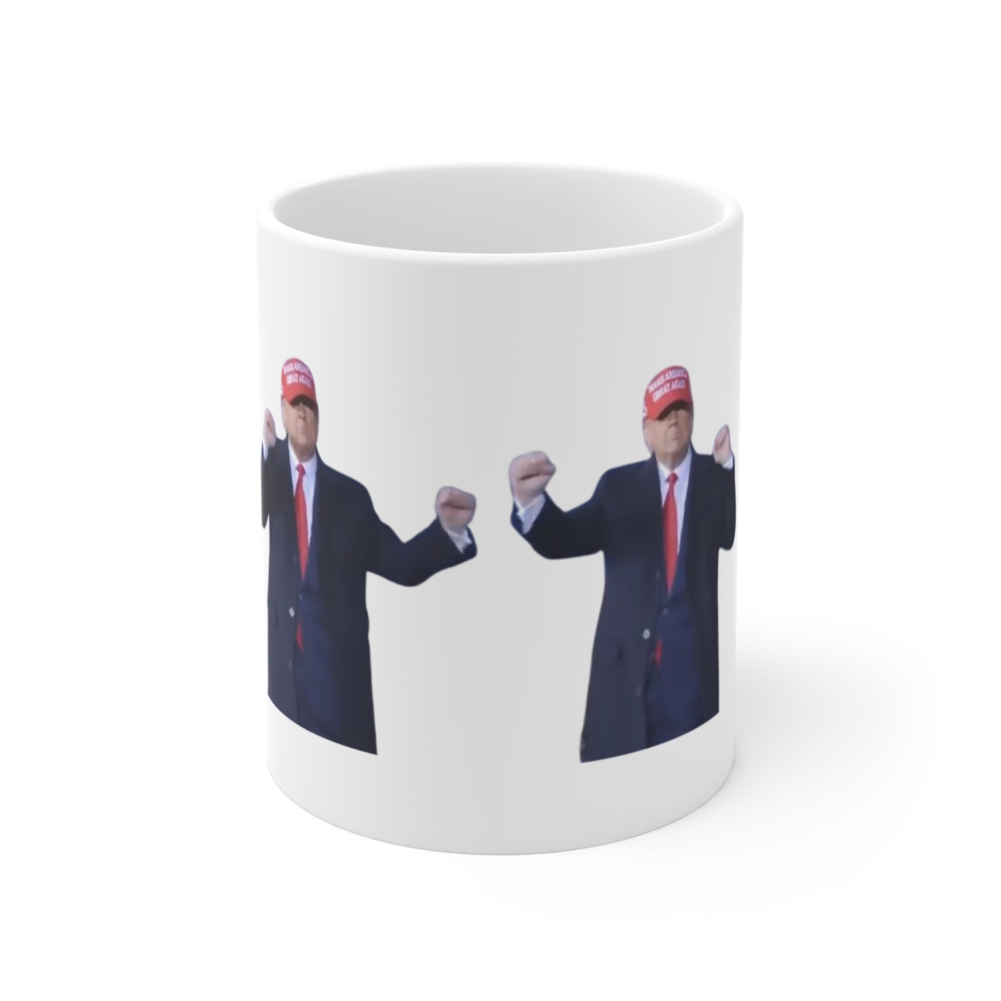 Dancing Trump Mug