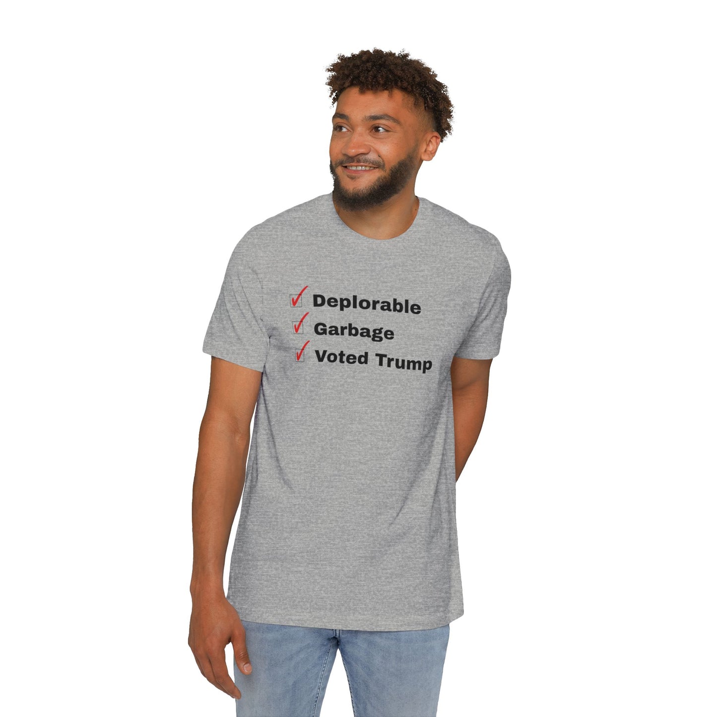 USA-Made 'Deplorable' Check-List T-Shirt