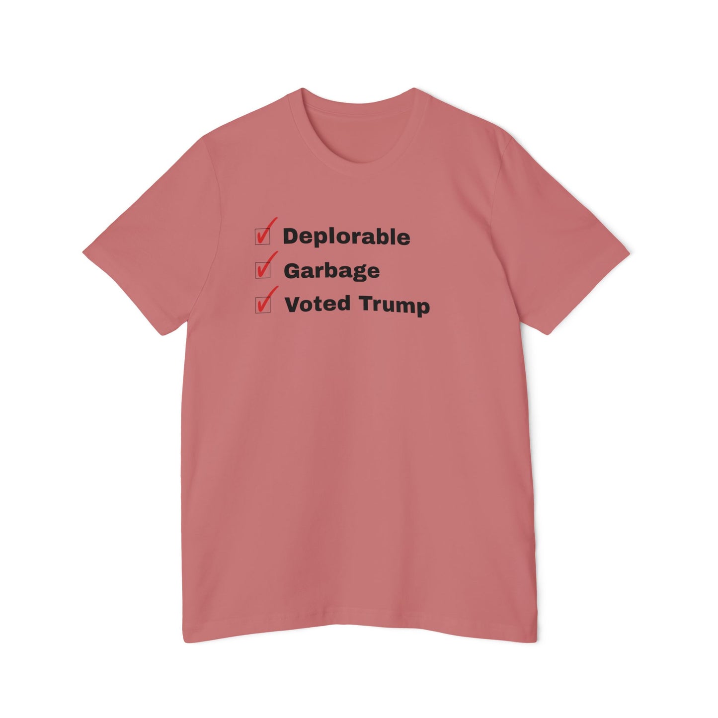 USA-Made 'Deplorable' Check-List T-Shirt