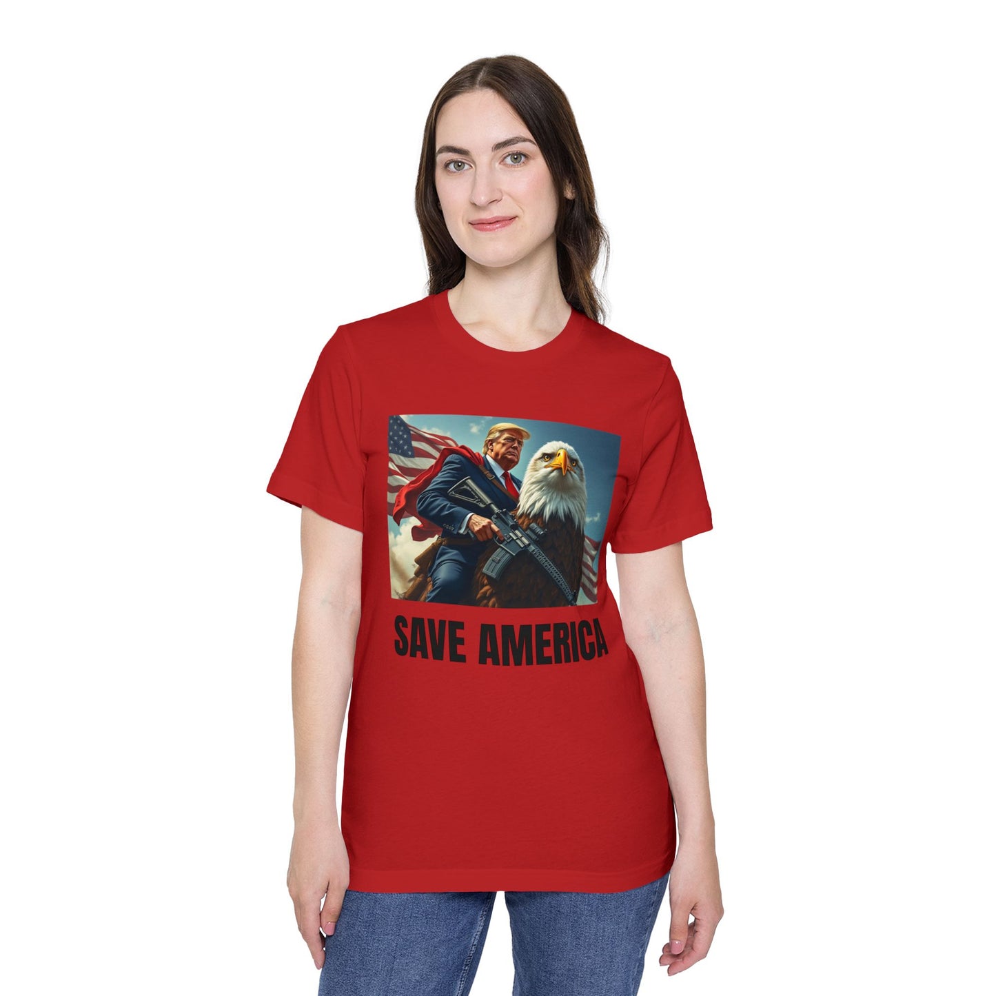 USA-Made 'SAVE AMERICA' T-Shirt