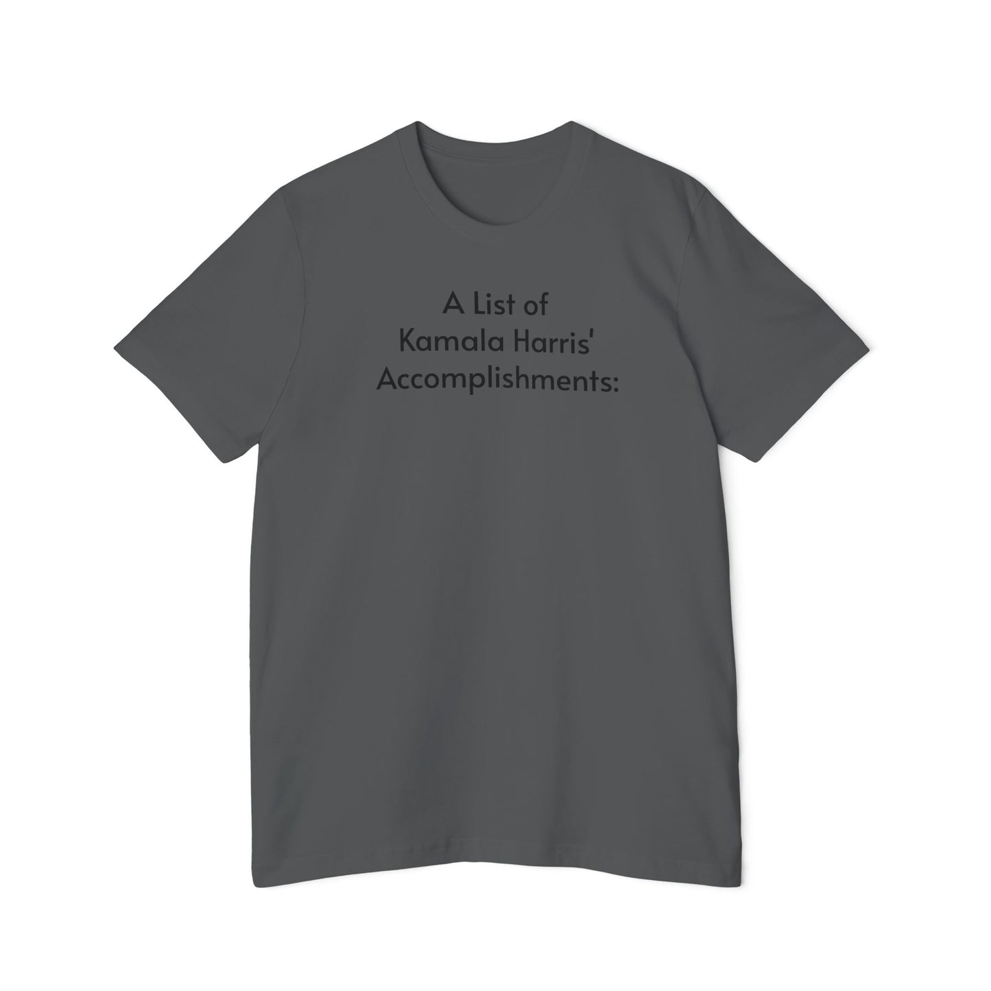 Harris' Accomplishments T-Shirt